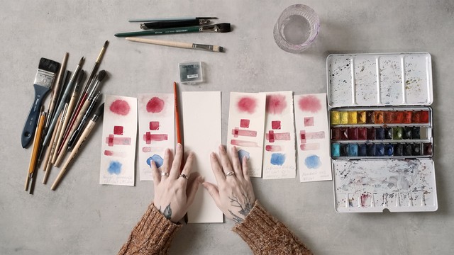 Курс по акварельной живописи 