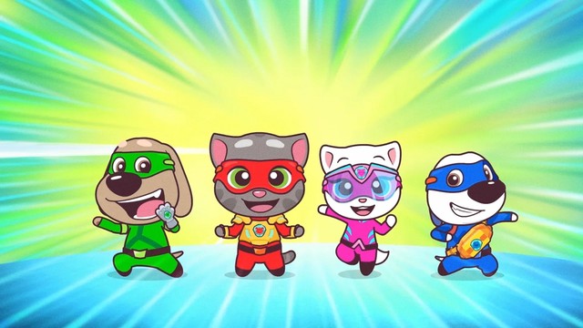 Говорящий Том и друзья: Герои