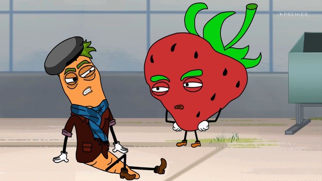 Клубника и Морж