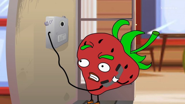 Клубника и Морж