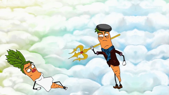 Клубника и Морж