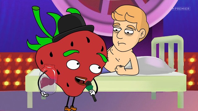 Клубника и Морж