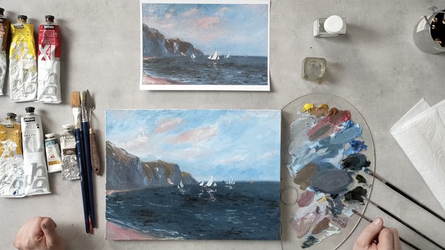 Базовый курс по масляной живописи