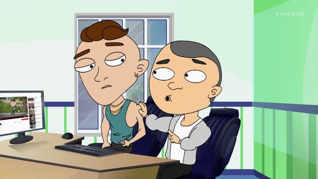 Клубника и Морж