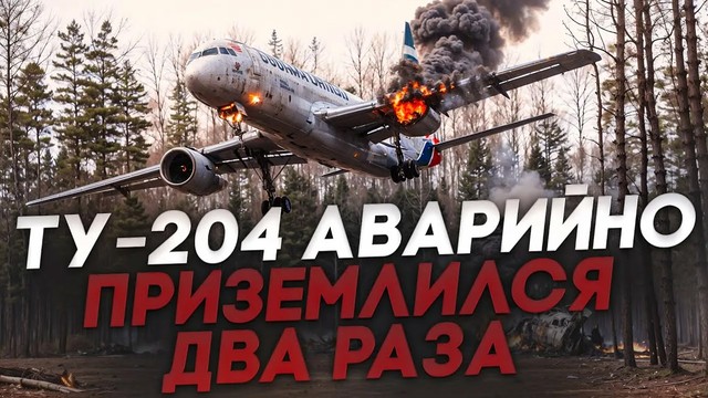 Один и тот же Ту-204 два раза чуть не потерпел катастрофу. 14 января 2002 г. и 22 марта 2010 г.