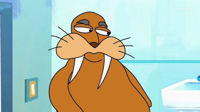 Клубника и Морж