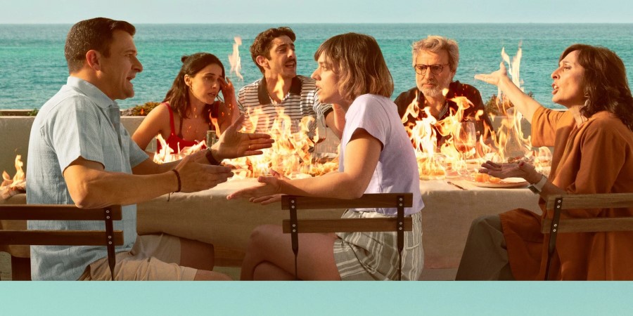 Фрагмент постера к/ф «Дом в огне»