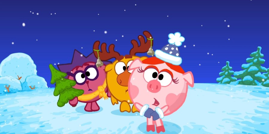 Кадр из сериала «Смешарики» Кадр из сериала «Смешарики»