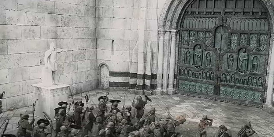 Кадр из к/ф «Властелин колец: Две крепости»