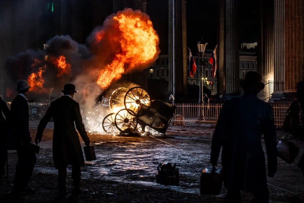 Фото со съёмок фильма «Левша»