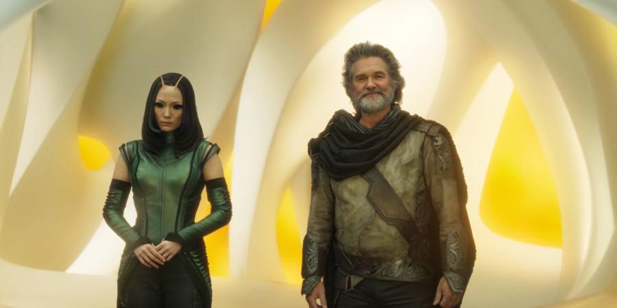 Курт Рассел в роли планеты Эго — кадр из к/ф «Стражи Галактики. Часть 2»