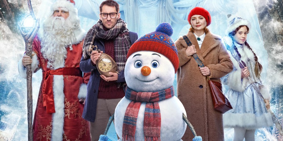 Фрагмент постера к/ф «Снеговик» Фрагмент постера к/ф «Снеговик»