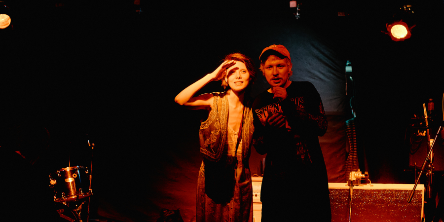 Кадр со съёмок к/ф «Здесь был Юра»