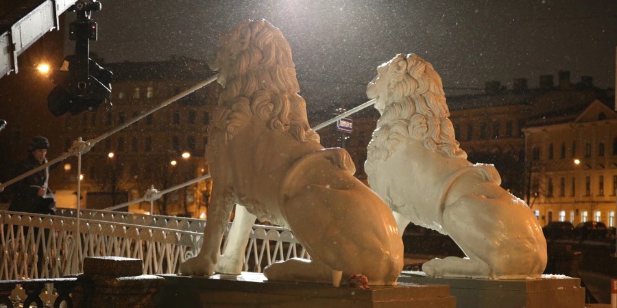 Кадр со съёмок к/ф «Авиатор»