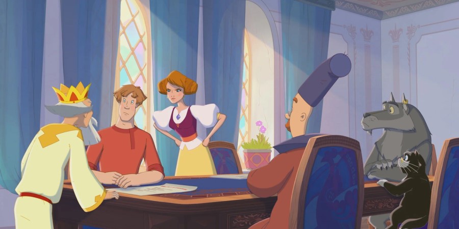 Кадр из м/ф «Иван Царевич и Серый Волк 6»