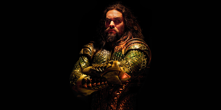 Джейсон Момоа в образе Аквамена