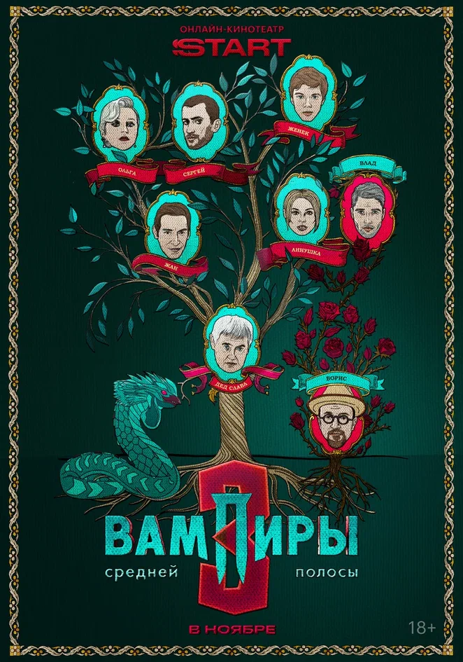 Постер сериала «Вампиры средней полосы»