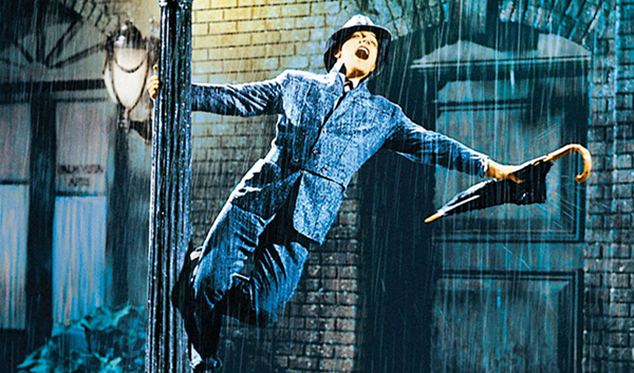 Кадр из к/ф «Поющие под дождём», 1952 год Кадр из к/ф «Поющие под дождём», 1952 год