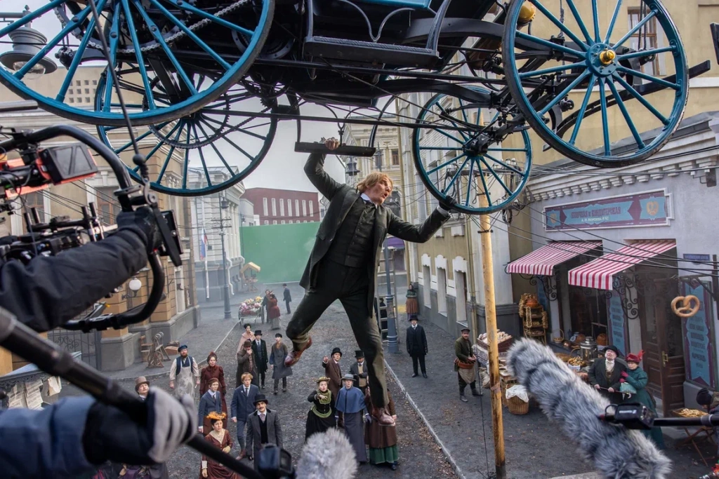 Фото со съёмок фильма «Левша»