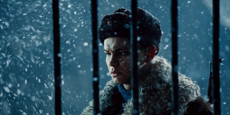 Кадр со съёмок к/ф «Красавица»