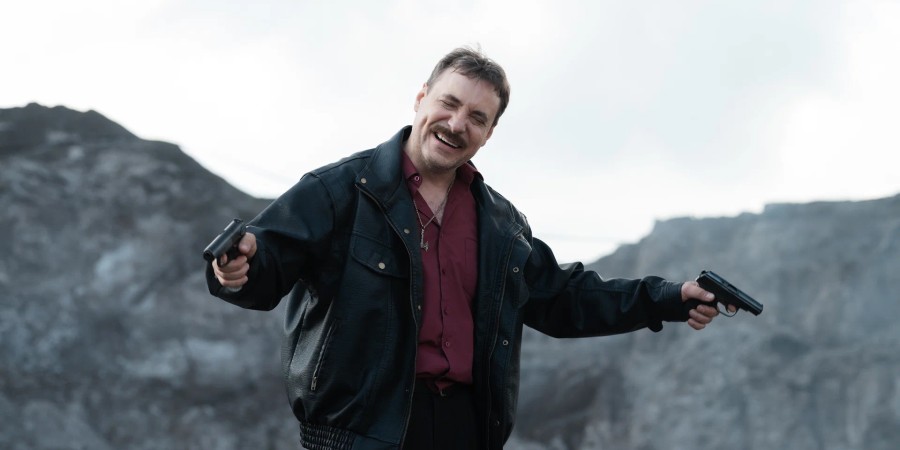 Кадр со съёмок к/ф «Человек, который смеётся»