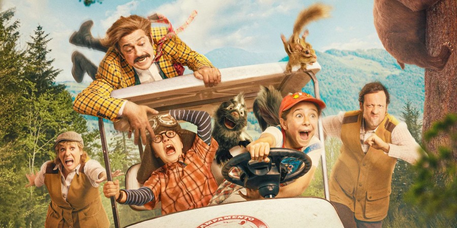 Фрагмент постера к/ф «Пушистые каникулы» Фрагмент постера к/ф «Пушистые каникулы»