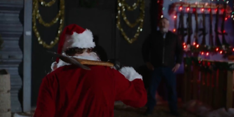 Кадр из к/ф «Тихая ночь, смертельная ночь»