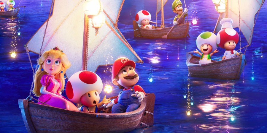 Фрагмент постера м/ф «СуперМарио: Галактическое кино»