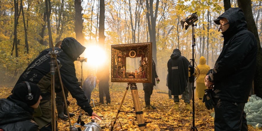 Фото со съёмок к/ф «Щекотун» Фото со съёмок к/ф «Щекотун»