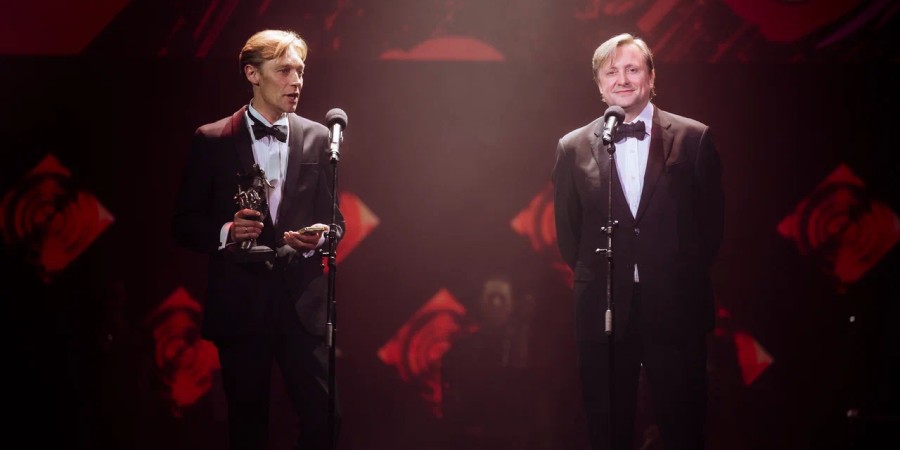 Генеральные продюсеры фестиваля «Новое движение» Артём Михалков и Максим Королёв 