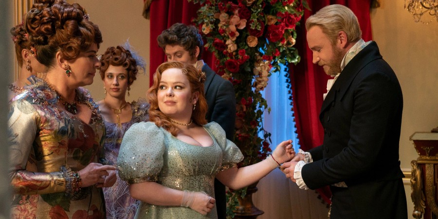 Кадр из сериала «Бриджертоны» Кадр из сериала «Бриджертоны»
