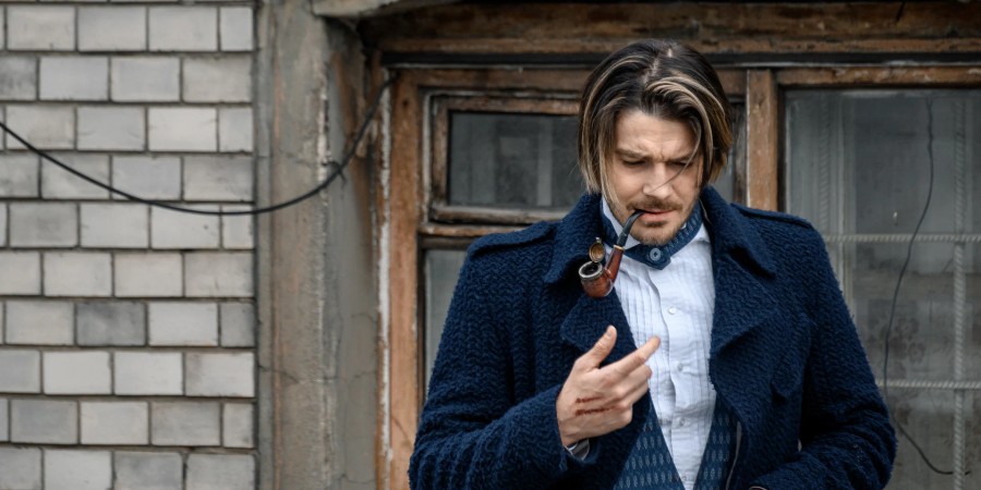 Кадр из сериала «Шерлок в России»