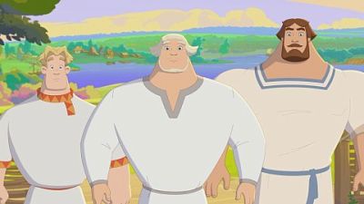 Семейные приключения трёх богатырей